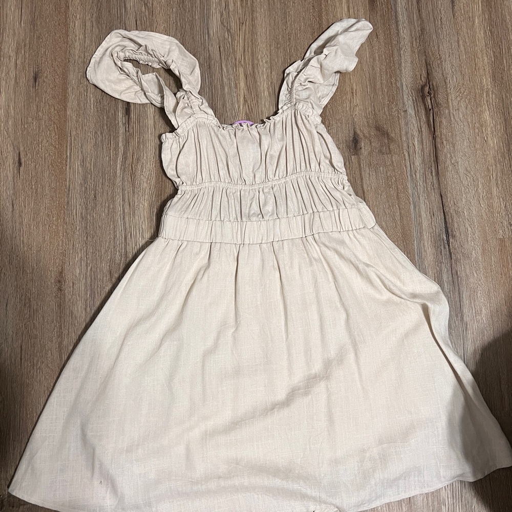 Charming Cream Dress